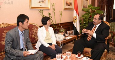 بالصور.. محافظ الإسكندرية يبحث التعاون مع نائب سكرتير عام بلدية شنغهاى