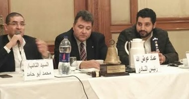 محمد أبو حامد فى ندوة روتارى "إسكندرية النزهة": صنافير وتيران سعوديتان