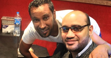 بالصور.. حسام البيجرمى وجلال فهمى يقدمان "محمود شرقاوى" فى أول ألبوم