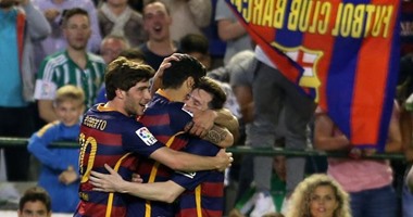 بالفيديو..الدوري الإسباني"على وضعك"للأسبوع الثالث على التوالى.. 180 دقيقة تفصل برشلونة عن التتويج باللقب..ثلاثى "MSN" يحطم الرقم القياسى للتهديف..بيل "منقذ" ريال مدريد فى جولات الحسم.. وأتلتيكو الأسوأ