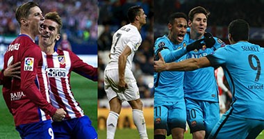 بالفيديو.. مواجهات سهلة للثلاثة الكبار فى صراع حسم الليجا.. برشلونة يسعى لاستمرار الانتصارات الثقيلة فى ضيافة بيتيس.. ريال مدريد فى ورطة هجومية أمام سوسيداد.. وأتلتيكو بدون سيميونى فى لقاء فاليكانو