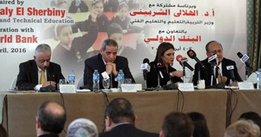 مؤتمر تطوير منظومة التعليم بحضور الهلالى الشربينى  ووزيرى التعاون الدولى والتنمية المحلية