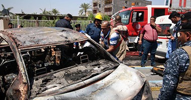 قتلى وجرحى فى انفجار سيارة مفخخة وسط بغداد