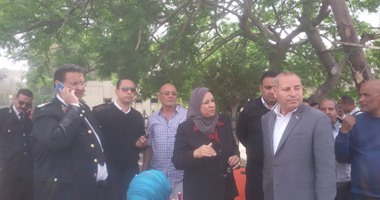أجهزة جنوب القاهرة تشن حملة مكبرة لرفع إشغالات الطريق الدائرى