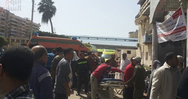 بالأسماء..ارتفاع عدد وفيات حادث تصادم طريق الحامول بكفرالشيخ لـ6 وإصابة11 
