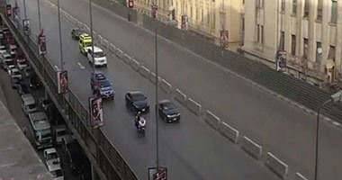 المرور: إعادة فتح نزلة الجلاء بكوبرى أكتوبر بعد انتهاء إصلاح الفواصل