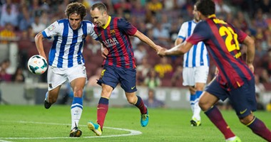 برشلونة يواجه عقدة ملعب "أنويتا" أمام سوسيداد
