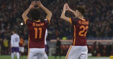 بالفيديو.. محمد صلاح يصنع هدفا رائعا لـ"الشعراوى" فى تدريبات روما