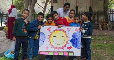 بالصور.. نوبة الخير ترسم بسمة على وجوه الأيتام بمشاركة نجوم الرياضة