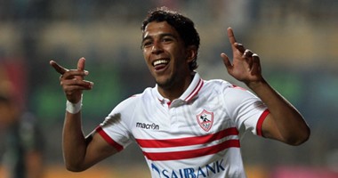 حمودى مهدد بالغياب عن الزمالك فى مواجهة إنيمبا