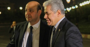 وزراء وإعلاميون ورجال دولة وفنانون فى عزاء "آل أديب"
