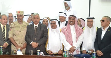 "القومى للقبائل العربية" يقدم  خدمات إلى أهالى بئر العبد
