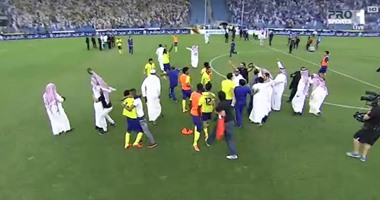 عبد الشافى ورفاقه يهدون النصر التتويج بالدورى السعودى رسميا