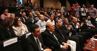 وزير الشباب والرياضة يشارك فى حفل تأبين "الخال" بنقابة الصحفيين