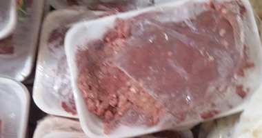 ضبط لحوم فاسدة وغير صالحة للاستخدام الأدمى بمطاعم فى بنى سويف