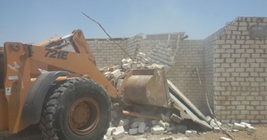 إزالة 26 حالة تعديات على الرقعة الزراعية فى حملة بالغربية