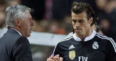 أنشيلوتى يرد على اتهامات اضطهاد جاريث بيل فى ريال مدريد