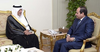 خادم الحرمين يشيد بدور مصر فى الدفاع عن القضايا العربية وبمواقف السيسى