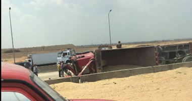 "واتس آب اليوم السابع": حادث مروع على الدائرى تجاه أكاديمية الشرطة