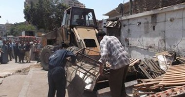 إزالة 253 إشغال طريق و80 حالة تعد على أراض زراعية بالإسكندرية وسوهاج