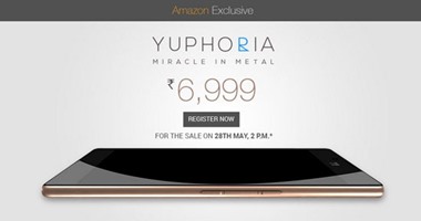 بالصور.. هاتف Yu Yuphoria مواصفات رائدة وسعر منخفض