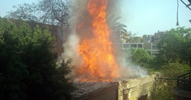 حريق محدود بمحول كهرباء بسبب ماس كهربائى فى الأقصر