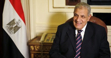 محلب يلتقى مستشارة رئيس الجمهورية للأمن القومى