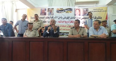 وصول مدير أمن الشرقية لحضور الجمعية العمومية للأفراد
