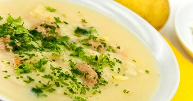  طريقة عمل شوربة الكريمة بالشوفان والمشروم