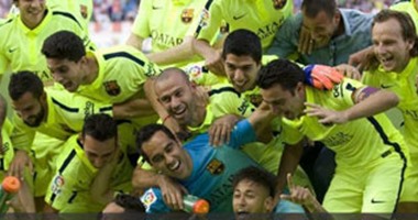 بالصور.. العالم يحتفل بفوز برشلونة بلقب الليجا.. ويشيد بميسى الخرافى