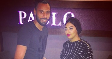 بالصور.. زوجة حارس الزمالك تفاجئه بحفل عيد ميلاده