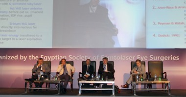 بالصور.. فى مؤتمر الفيمتو ليزر.. الأطباء لا يتخلون عن نظاراتهم الطبية