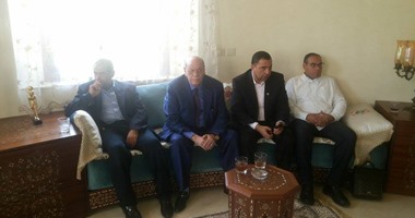 بالصور.. البعثة الإعلامية للزمالك فى منزل السفير المصرى بالمغرب