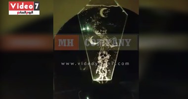 شاب يصمم "فانوس ووتر بابلز" بمكونات مصرية 100%