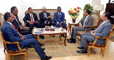 عصام الأمير يستقبل وزير الإعلام الصومالى
