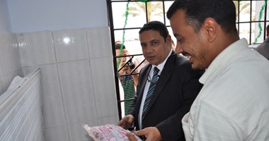 وكيل تعليم البحيرة يفتتح منفذا لبيع منتجات المدارس الزراعية فى رشيد