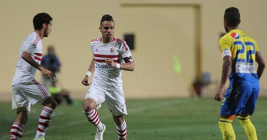 الزمالك يتقدم على الأسيوطى بهدفين فى الشوط الأول
