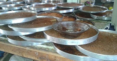ضبط 1580 كيلو عجوة فاسدة فى مخزن التغذية المدرسية بالبحيرة
