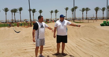بالصور.. إقامة البطولة الشاطئية بمصر ليلاً بناء على طلب المنتخبات