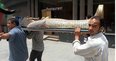 محمود الحلوجى ينفى نقل "إخناتون" للمتحف الكبير