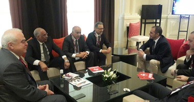 جمال علام ومارادونا ونبيل فى افتتاح مؤتمر الأمير على بالأردن