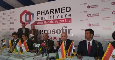 بالصور.. وزير الصحة يفتتح مصنعا لإنتاج علاج لفيروس سى فى المنوفية