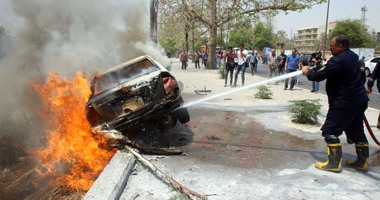 مجهولون يضرمون النار فى سيارة حكومية بمحافظة البحيرة