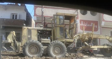 التحفظ على سائق لودر تسبب فى كسر ماسورة غاز بالتجمع