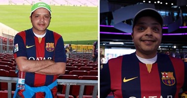 هنيدى يدعم برشلونة قبل مواجهة البايرن بدورى الأبطال