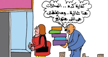 حرائق "الجيوب" تسابق حرائق المحلات فى كاريكاتير "اليوم السابع"