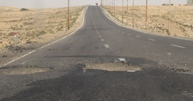 تحويلات مرورية بطريق "الإسكندرية الصحراوى" بسبب هبوط أرضى