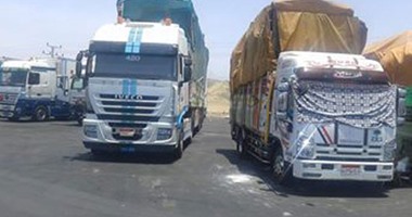 تحرير 718 مخالفة لقرار حظر السير نهارا لسائقى النقل الثقيل بالقاهرة