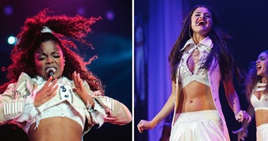 سيلينا جوميز وريهانا وجى جى حديد قلدوا استايل جانيت جاكسون.. مين أحلى؟