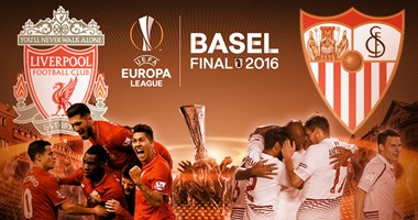 التشكيل الرسمى لنهائى الدوري الأوروبي بين ليفربول وإشبيلية